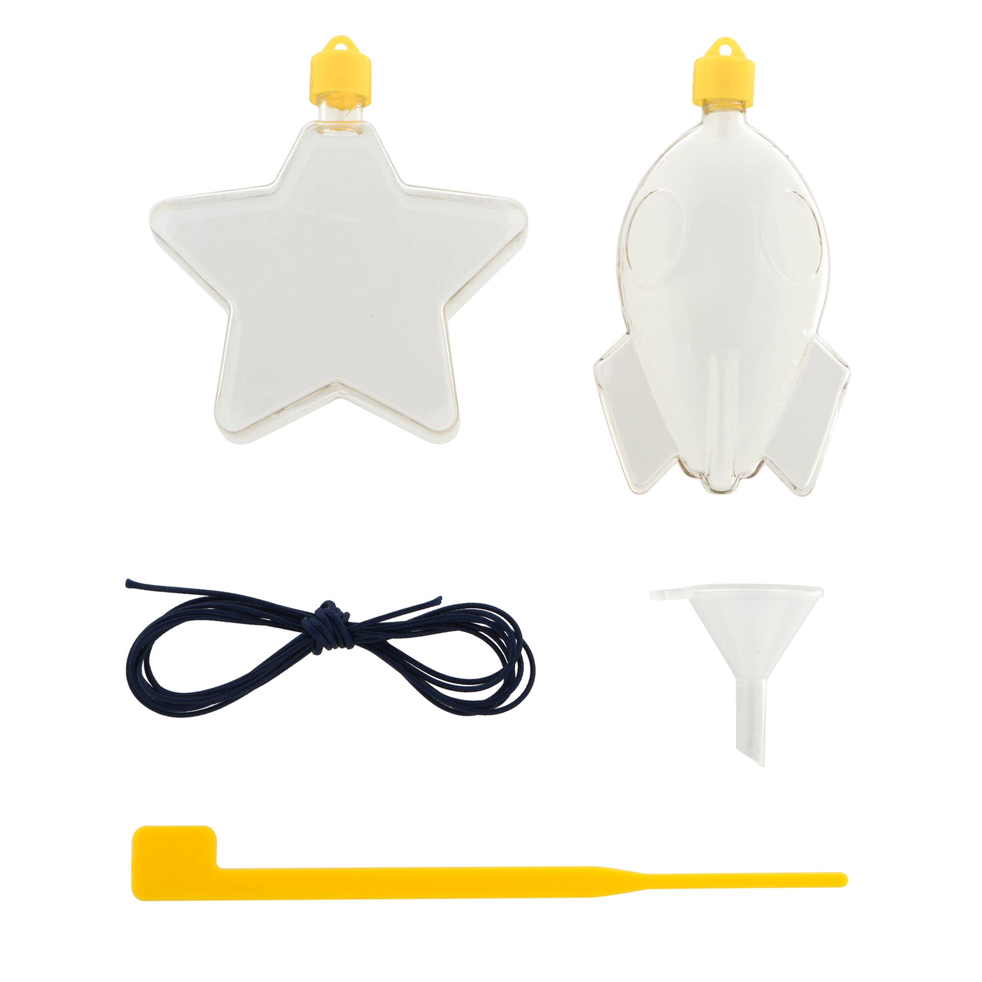 Summer Glow-in-the-Dark Rocket & Star Sand Art Kit by Creatology™